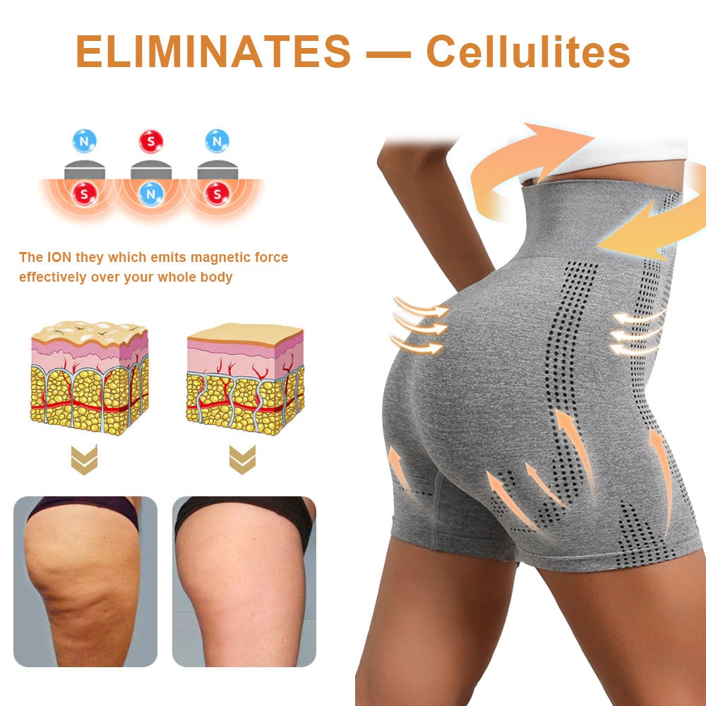 【 💃Magasin officiel de la marque 🔥】PEARLMOON™ Shorts de Modelage Ioniques, Tissu confortable et respirant, Contenant du tissu de Turmalin(Remise limitée dans le temps, 30 minutes restantes🔥)